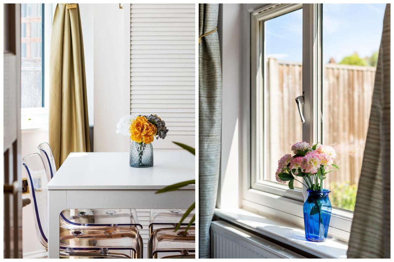 Lovely Garden Apartment In Wimbledon Town Centre With Private Parking By Wimbledon Holiday Lets Londra Dış mekan fotoğraf